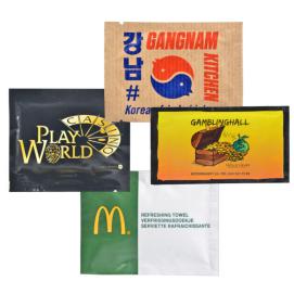 Low-cost hand cleaning wipes for large volume users budget wet wipes for restaurant chains, airliners, casinos