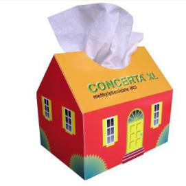 promotional home shaped tissue box house shaped tissue box
